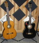 image of the classical guitars.